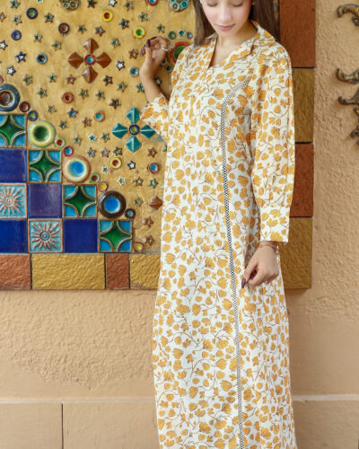 Amber Bloom – Button Down Floral - Doté